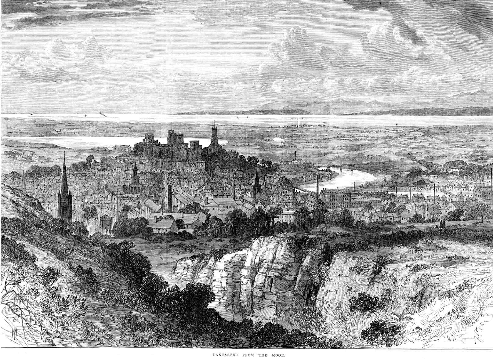 Lancaster from the moor